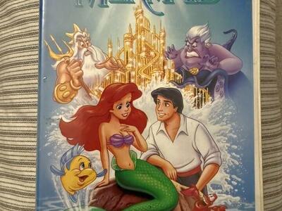 Rare Disney VHS Black Diamond The Little Mermaid
