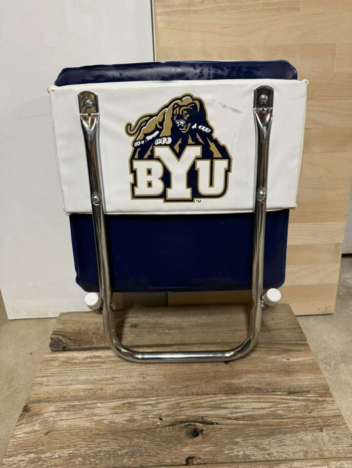 Vintage BYU Cougars Stadium Seat Cushion