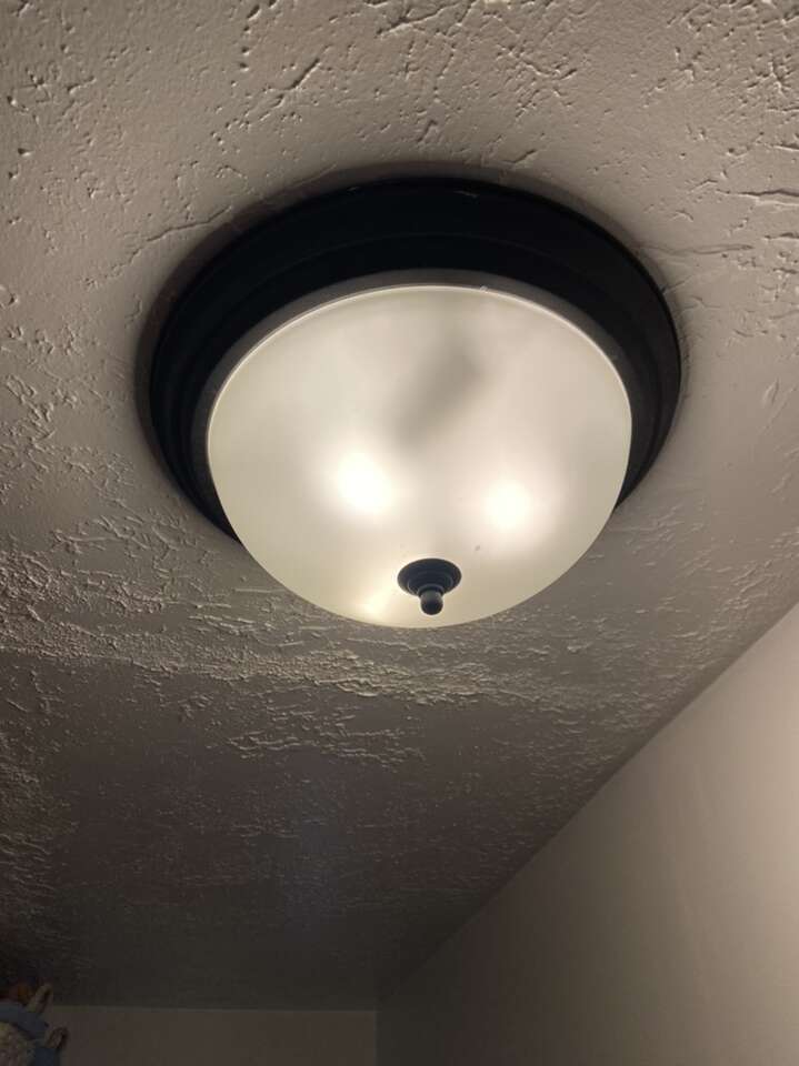 3 New Ceiling Lights Black