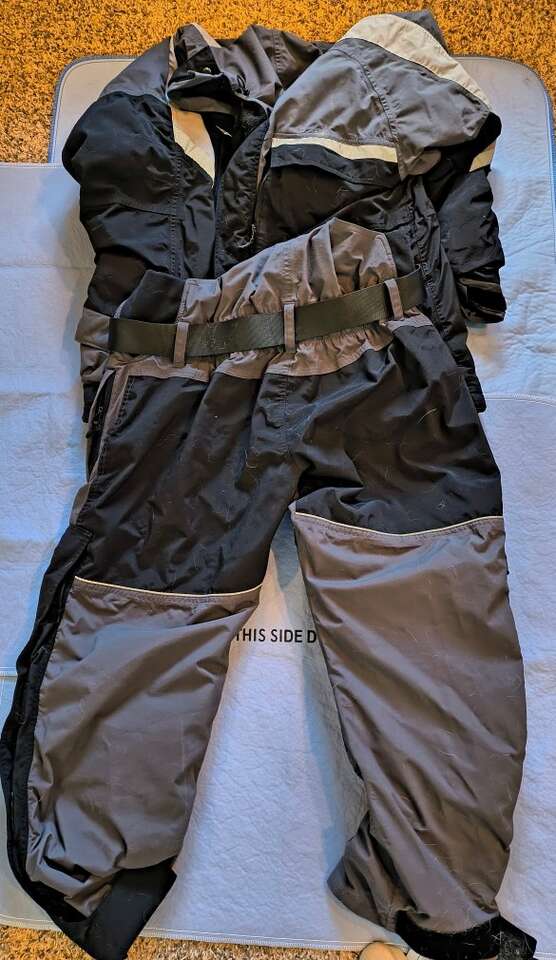 Large Insulated Bibs & Jacket With Padding