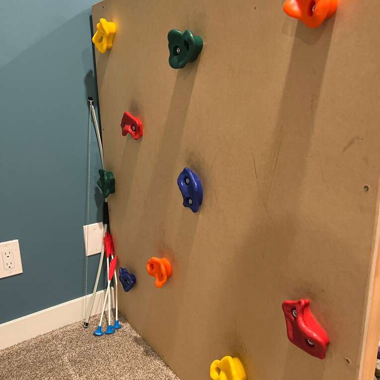 Kids Climbing Holds Outdoors and Sporting