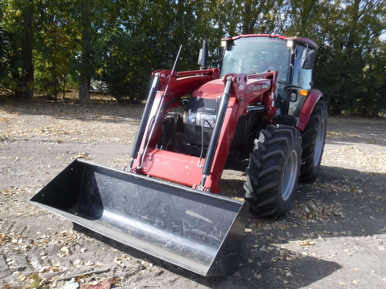 Case IH Farmall 120C Tractor with L630 Loader
