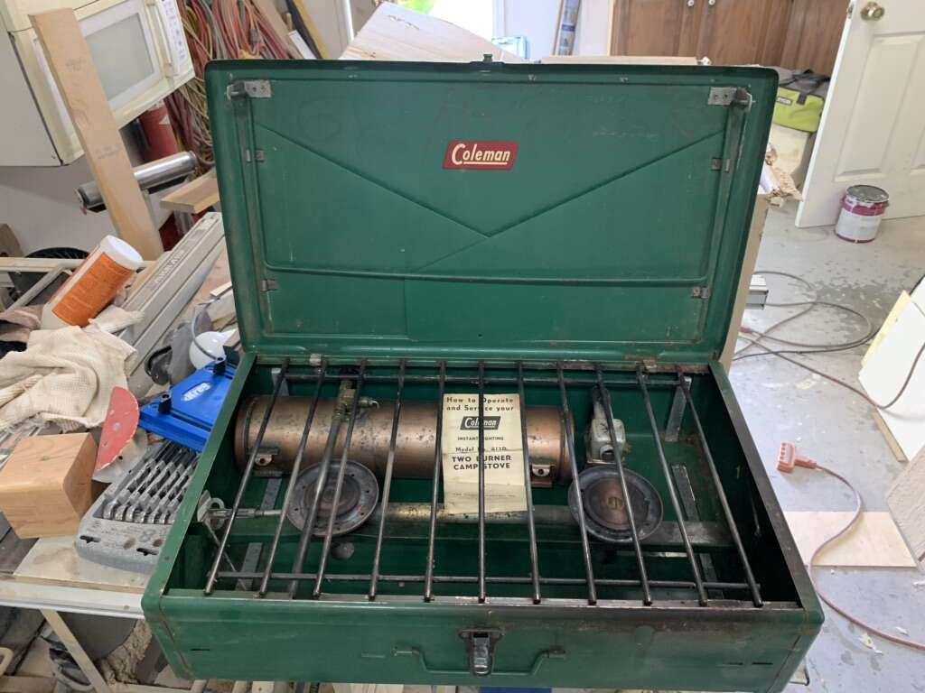 Vintage Colman 2 Burner Camp Stove
