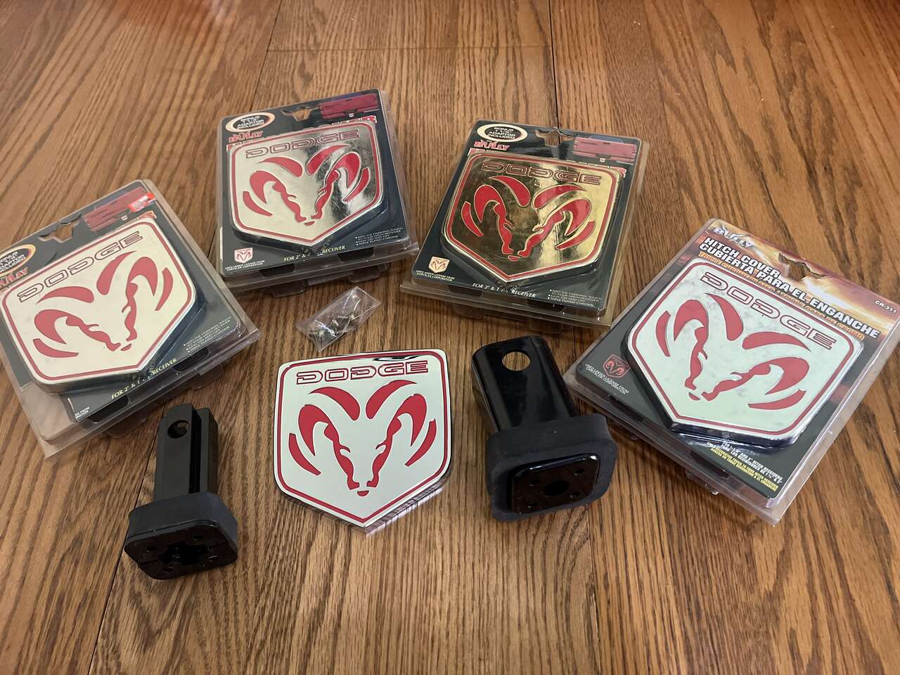 Hitch Cover - Bully Dodge Ram Triple Chrome Plated (CR-311) 2" and 1-1/4" Receivers.