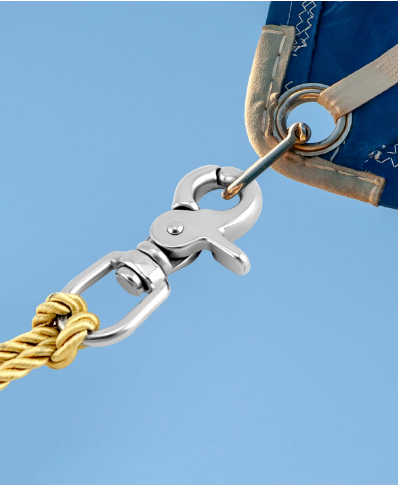 Swivel Trigger Snap Hooks, Zinc Plated stainless Steel, 130 lbs capacity (QTY-10)