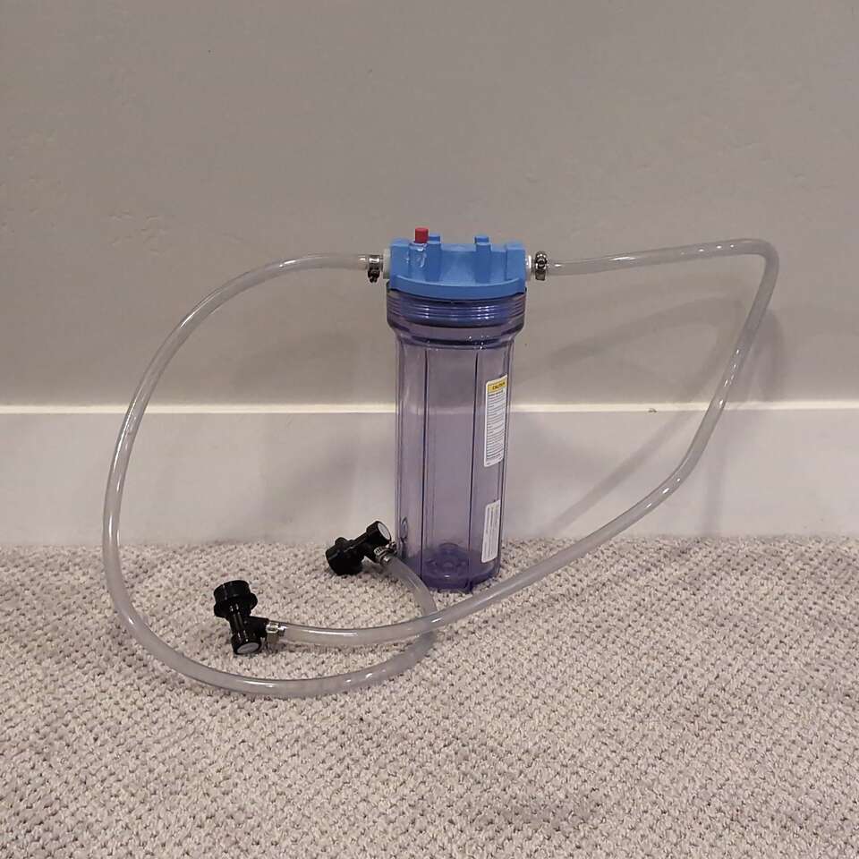 10 inch canister filter used for home brew