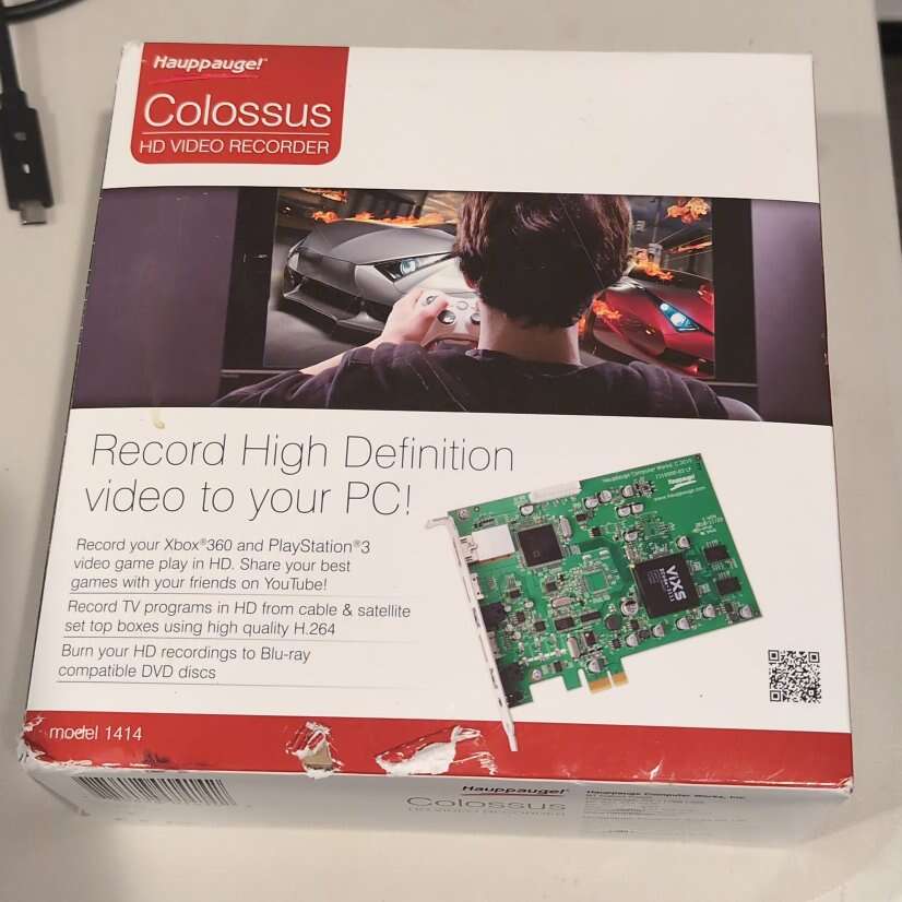 hauppauge Colossus HD video recorder