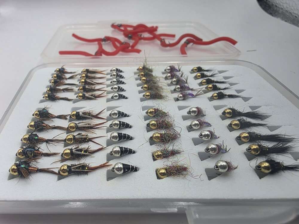 70 classic nymph flies!