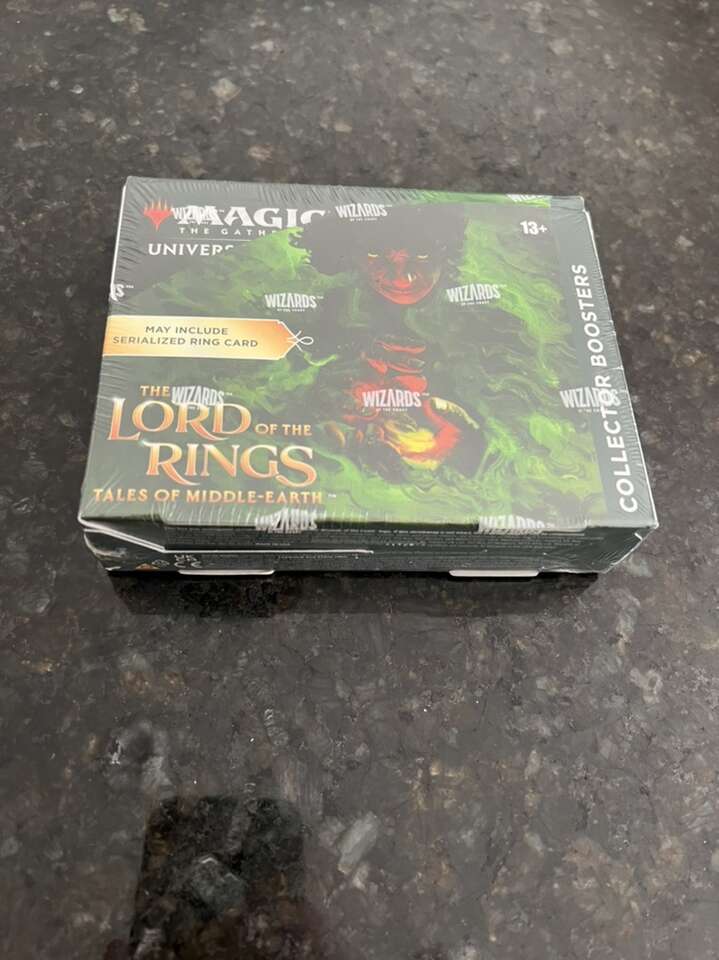 MTG Magic The Gathering LOTR Lord of the Rings Collector Booster Box