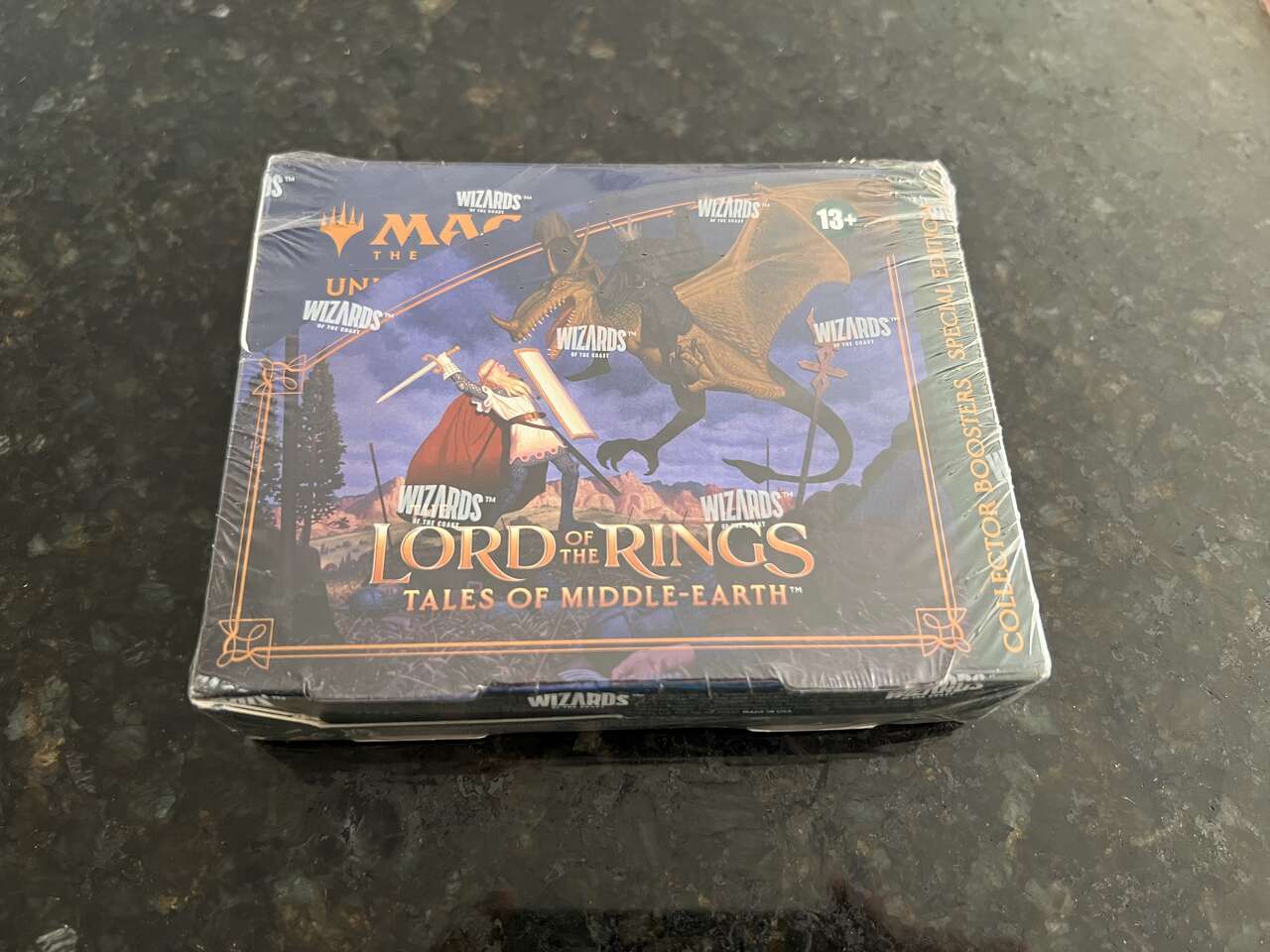 MTG Magic The Gathering LOTR Lord of the Rings Special Collector Box