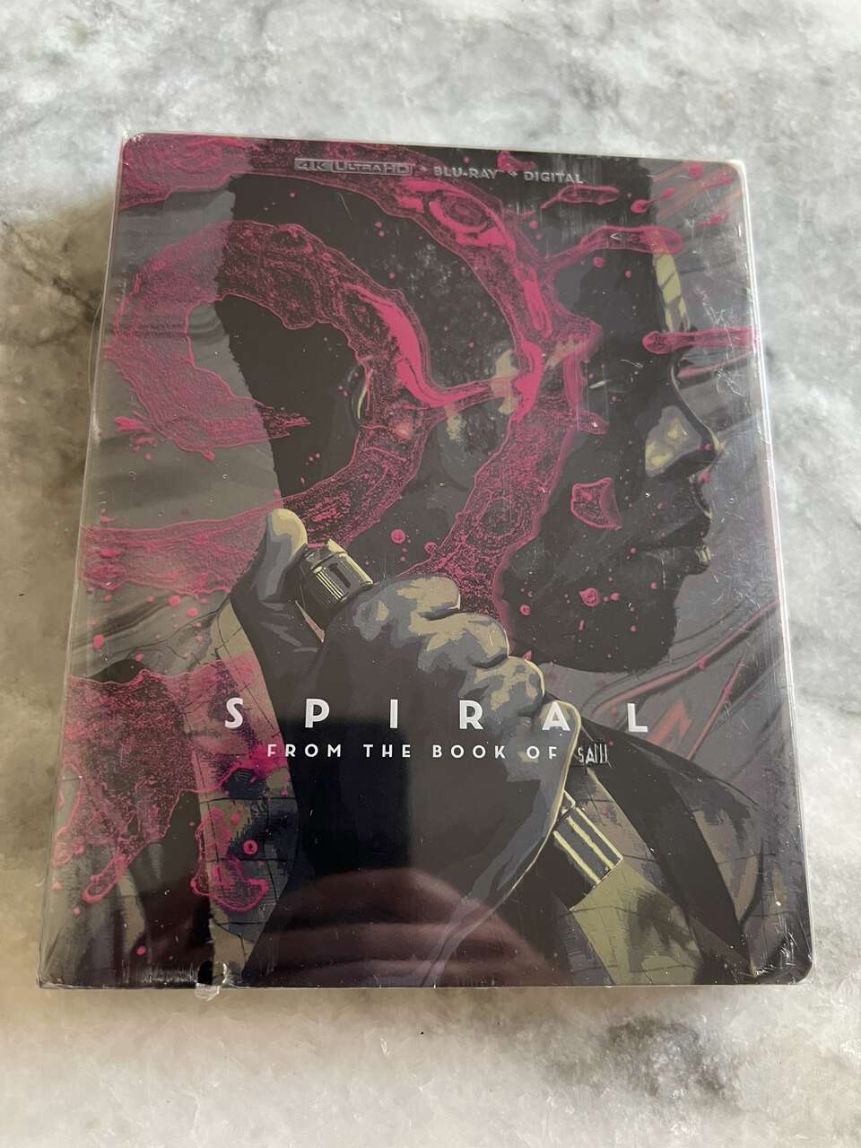 Spiral - From the Book of Saw - Steelbook (4K UHD + Blu-ray + Digital) New Factory Sealed Bluray Movie