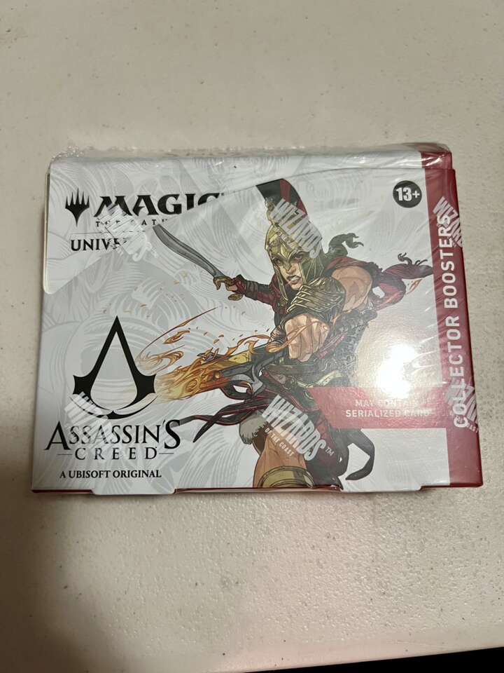 MTG Magic The Gathering Assassin's Creed Collector Booster Display Box