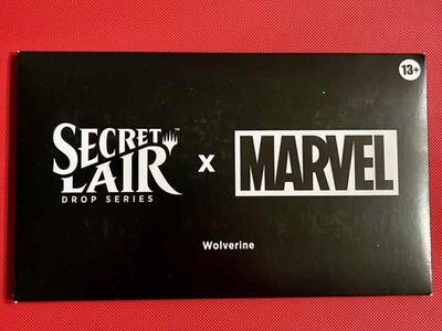 MTG Magic the Gathering Secret Lair Marvel Wolverine Non-Foil Edition