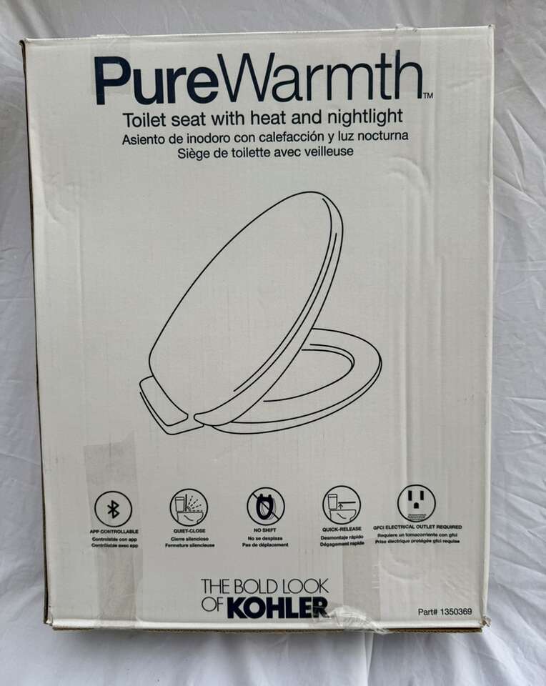 Kohler Pure Warmth Heated Toilet Seat