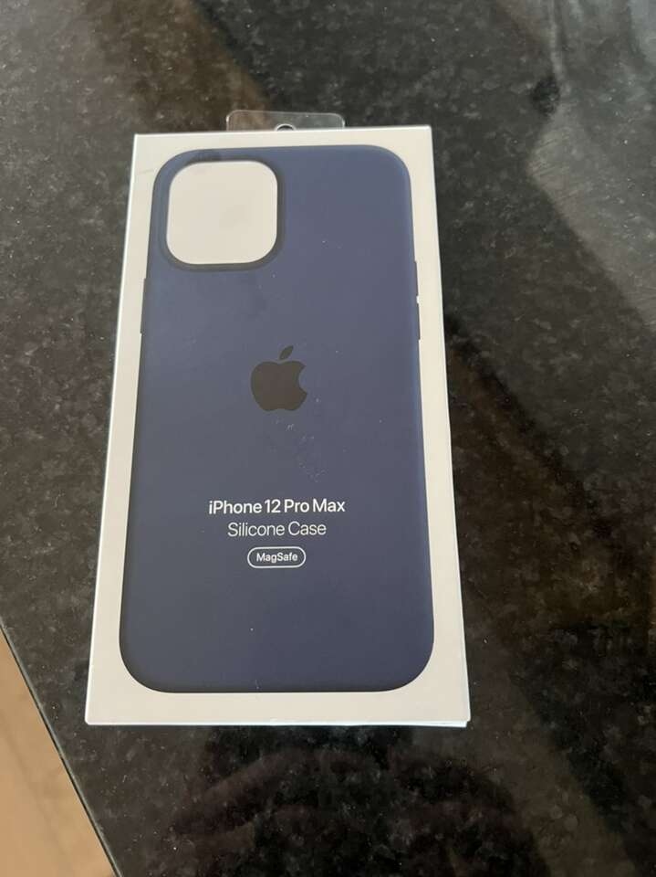 iPhone 12 Pro Max Authentic Navy Apple Silicone