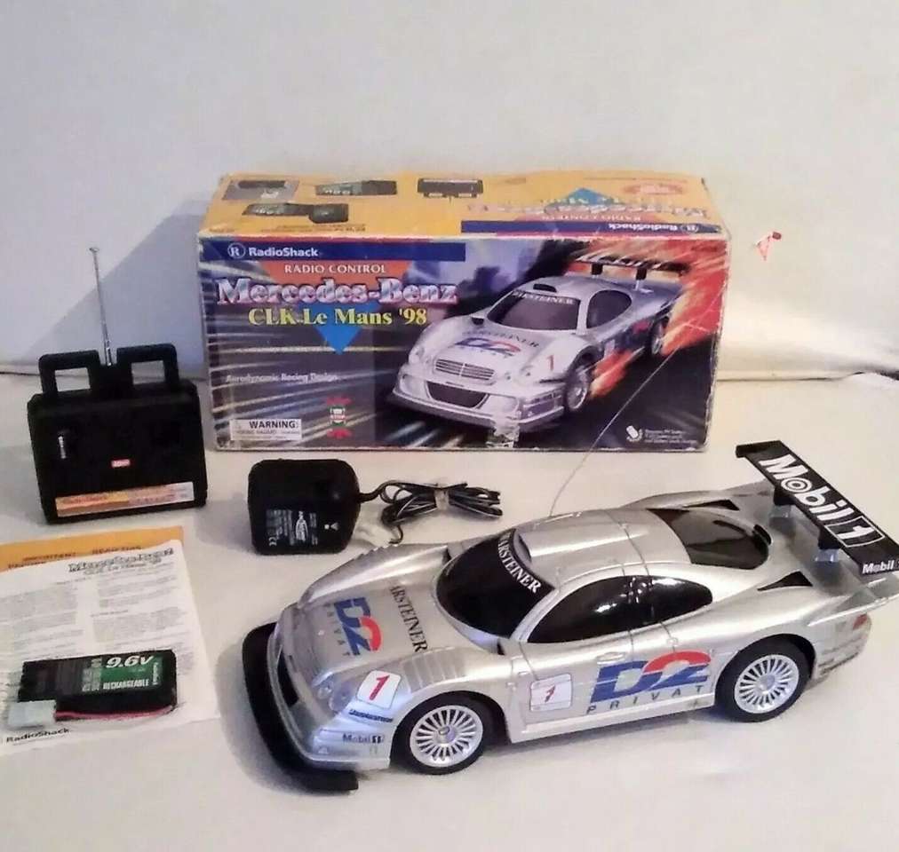 Vintage RC Mercedes Benz CLK