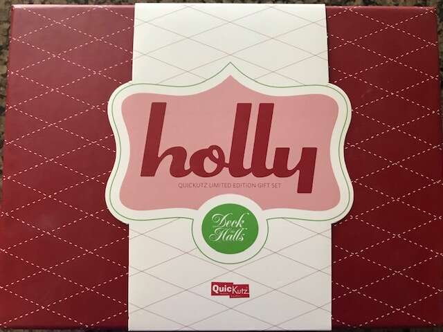 Quickutz Silhouette Holly Gift Set* New