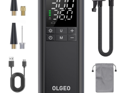 New Tire Inflator Portable Air Compressor, 170PSI Cordless Air Pump, 4X Faster Air Compressor