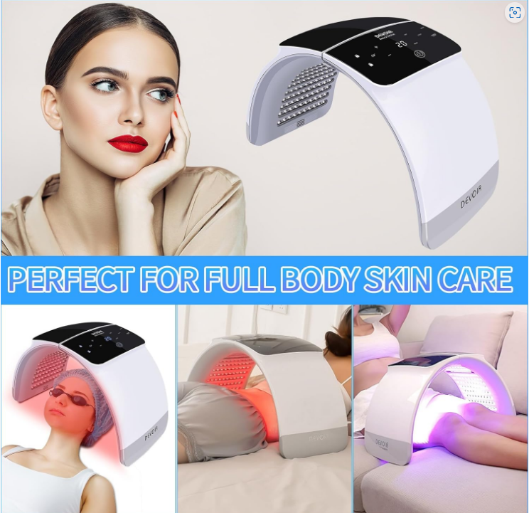 NEW 7 Color with LED Face for Facial Problems of SPA Facial Body Skin Care Beauty Salon Device