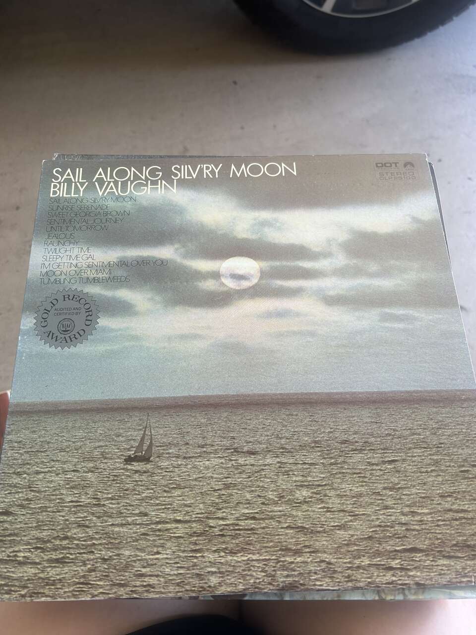 Sail Along Silv’ry Moon Billy Vaughn Vinyl