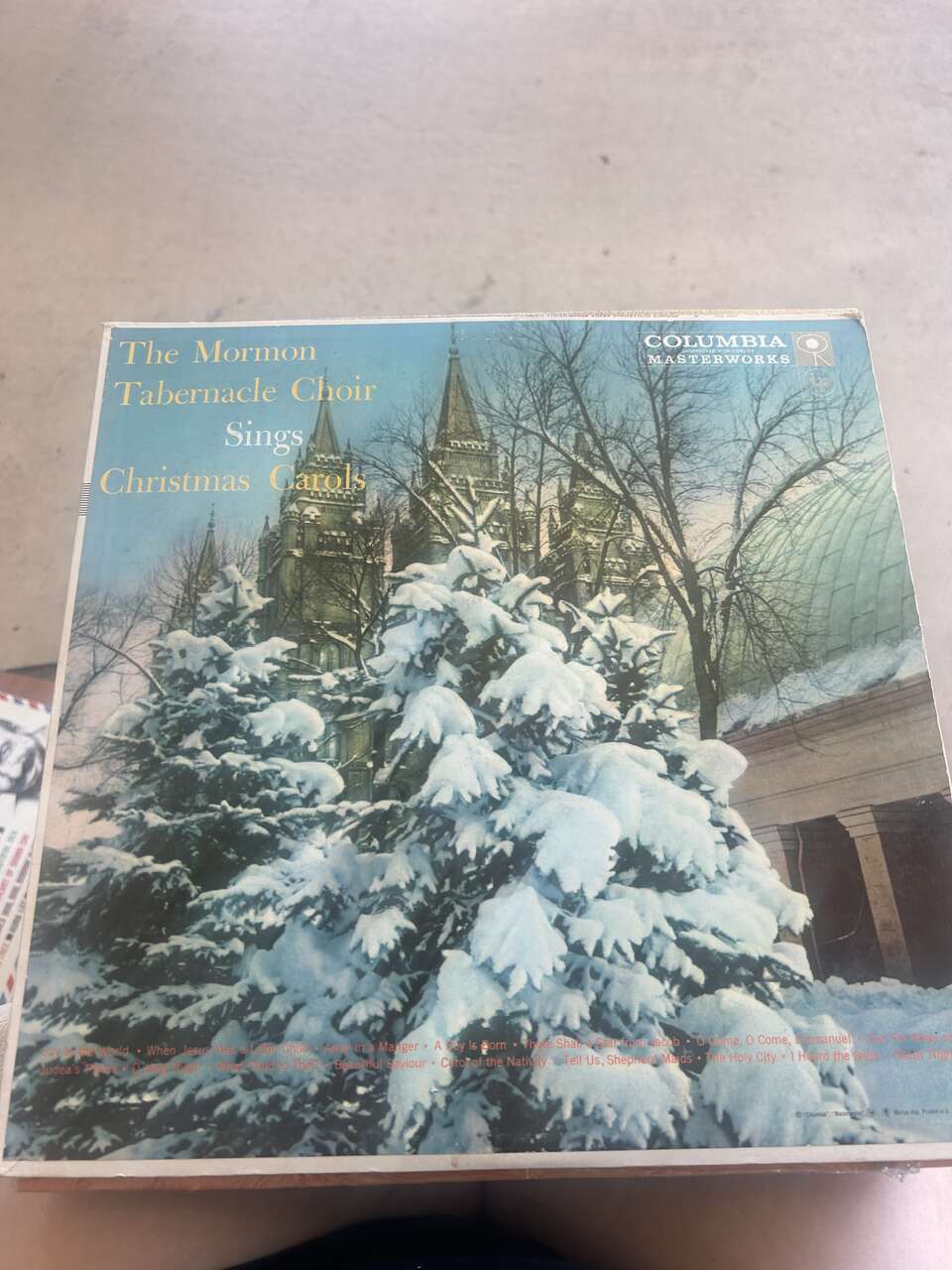 Tabernacle Choir Christmas Carols Vinyl