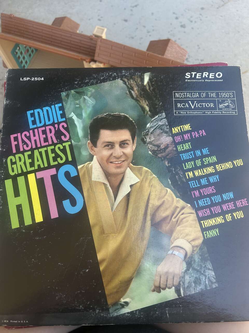 Eddie Fisher’s Greatest Hits Vinyl