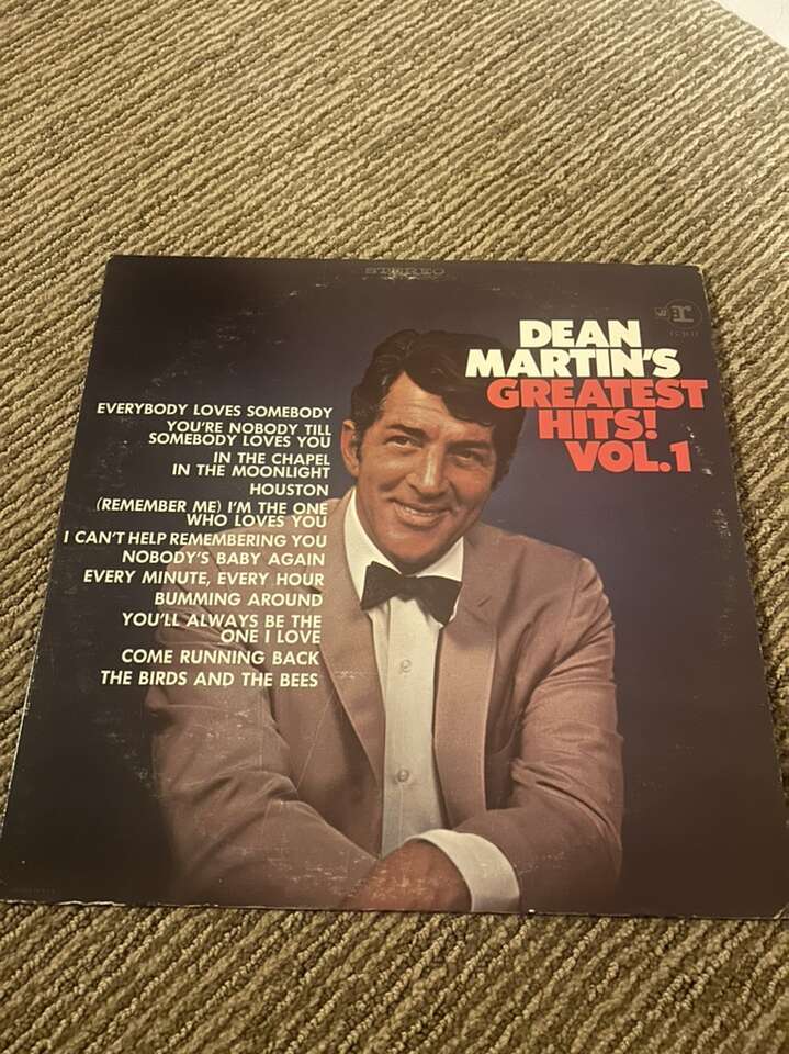 Dean Martin’s Greatest Hits Volume 1 Vinyl