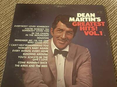 Dean Martin’s Greatest Hits Volume 1 Vinyl