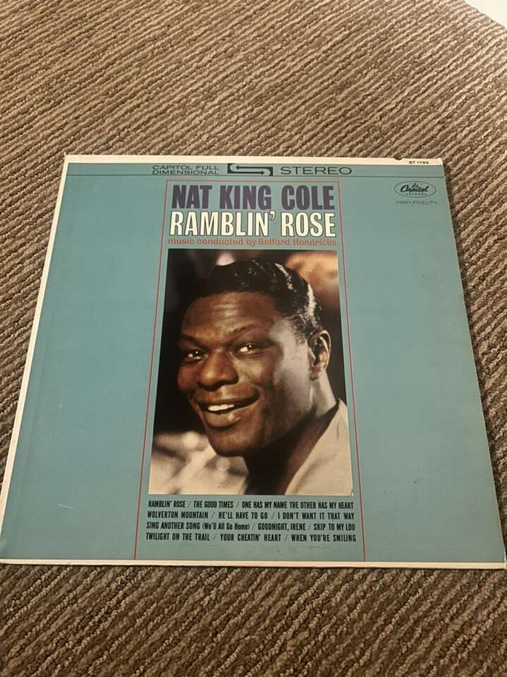 Nat King Cole Ramblin’ Rose Vinyl