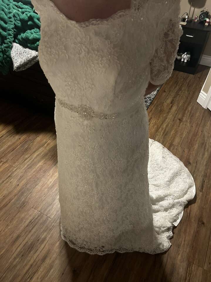 BB Belle Wedding Dress with Vail