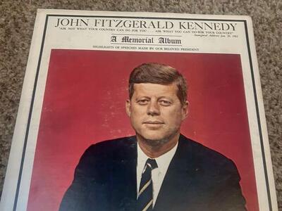 John Fitzgerald Kennedy Memorial Album Vinyl