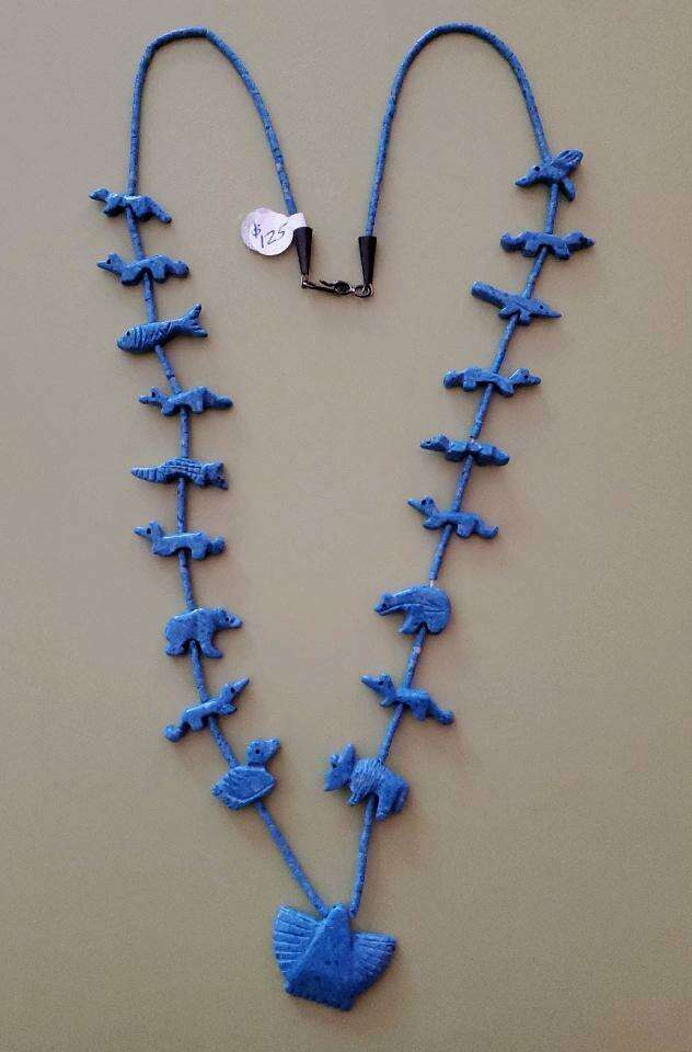 Lapis Necklace from Peru (Vintage)