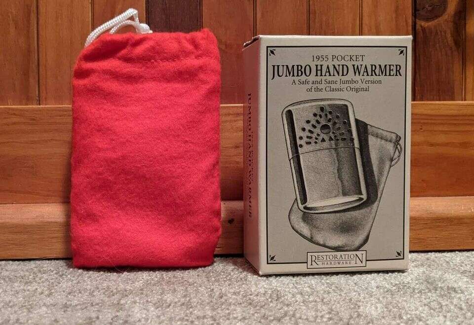 Restoration Hardware 1955 Replica Pocket Hand Warmers (Swipe pics for other warmer and info)
