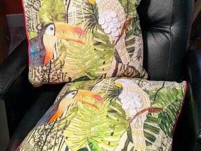 Colorful Outdoor Cushions with Beautiful Design