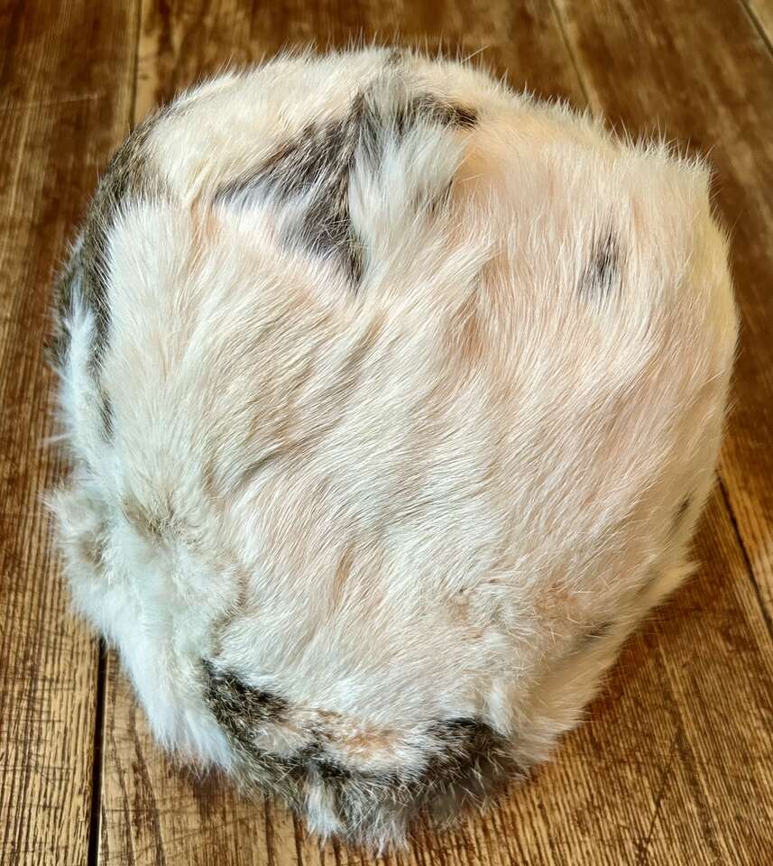 Vintage Rabbit Fur Hat