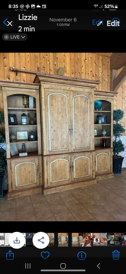 GIANT  ENTERTAINMENT CENTER