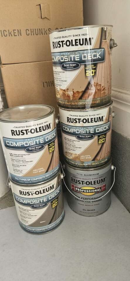 Deck Stain paint