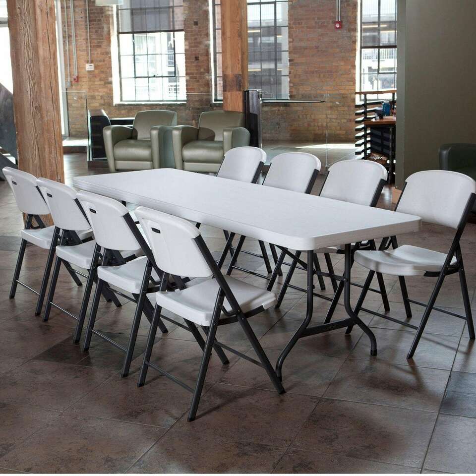 Lifetime Chairs and tables rental