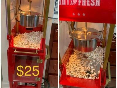 Small popcorn machine for rent
