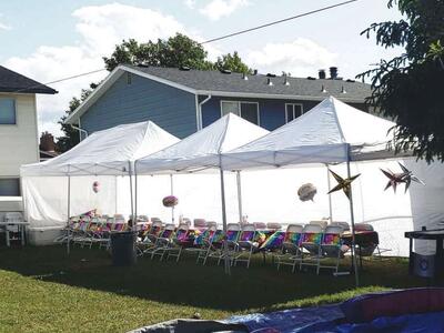 Canopy-tent for rent