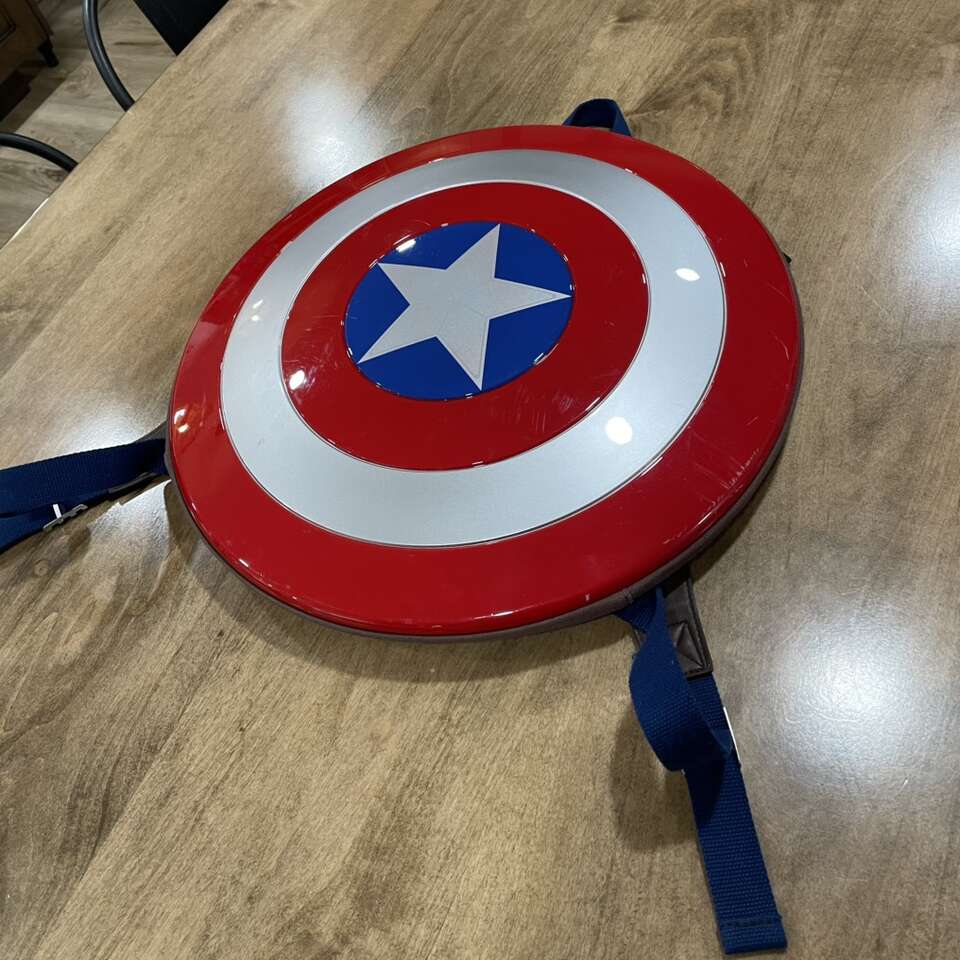 MARVEL Captain America Sheild Backpack Leather