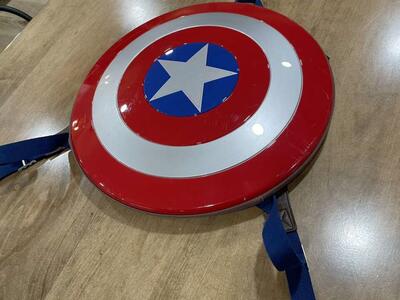 MARVEL Captain America Sheild Backpack Leather