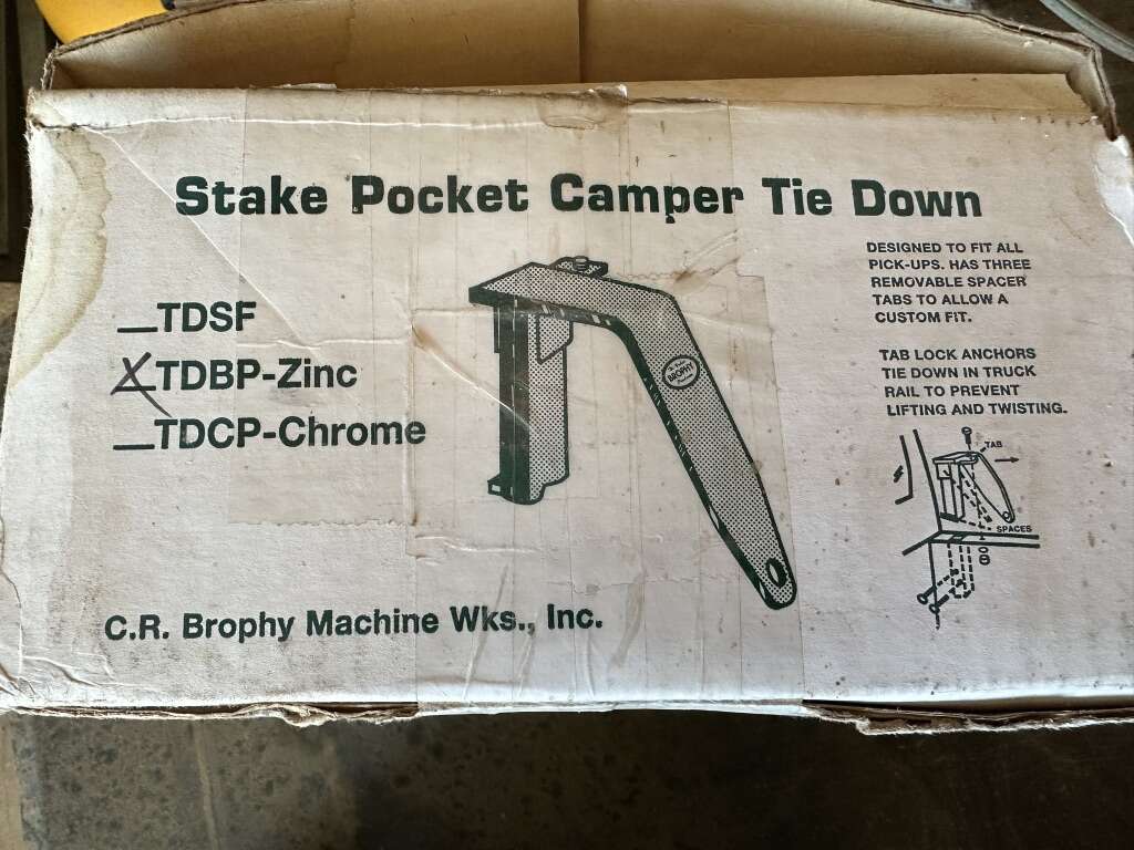 Stake Pocket Tie Downs
