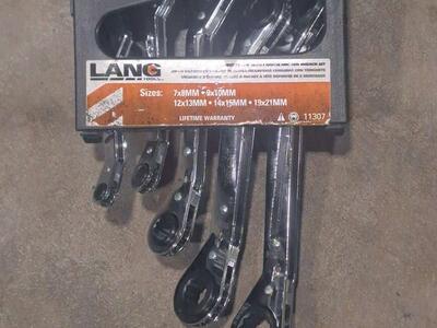 LANG USA offset reversible ratcheting wrenches