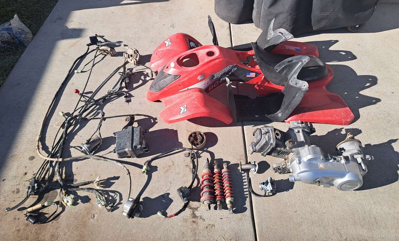 90cc ATV parts