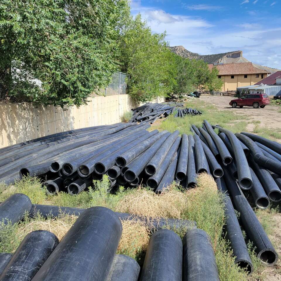 Good used 6" 8" & 10" SDR11 & SDR13.5 HDPE poly pi