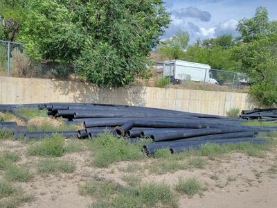 Good used 6" 8" & 10" SDR11 & SDR13 HDPE poly pipe