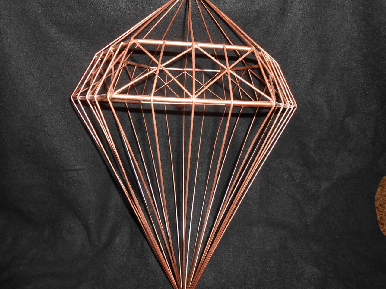 DIAMOND SHAPED DECRATIVE PIECE