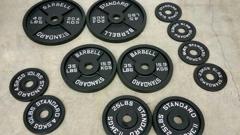 350# Commercial Olympic Plate Set - OPMK-G03