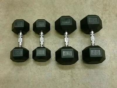 Bench & Curl Dumbbell Set